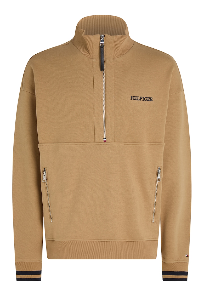 Суитшърт с къс цип Tommy Hilfiger