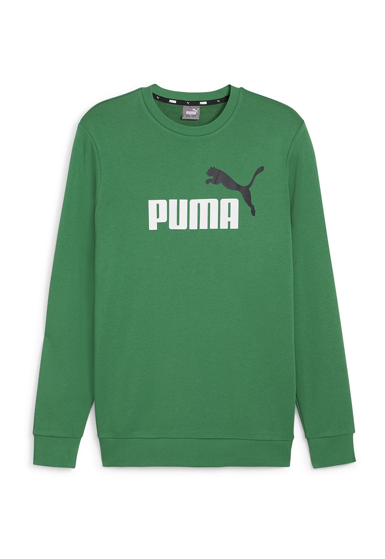 Суитшърт с овално деколте и лого Puma
