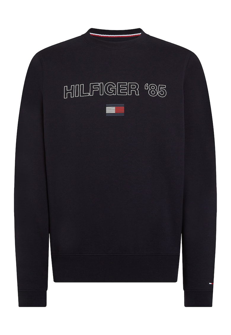 Суитшърт с памук и лого Tommy Hilfiger