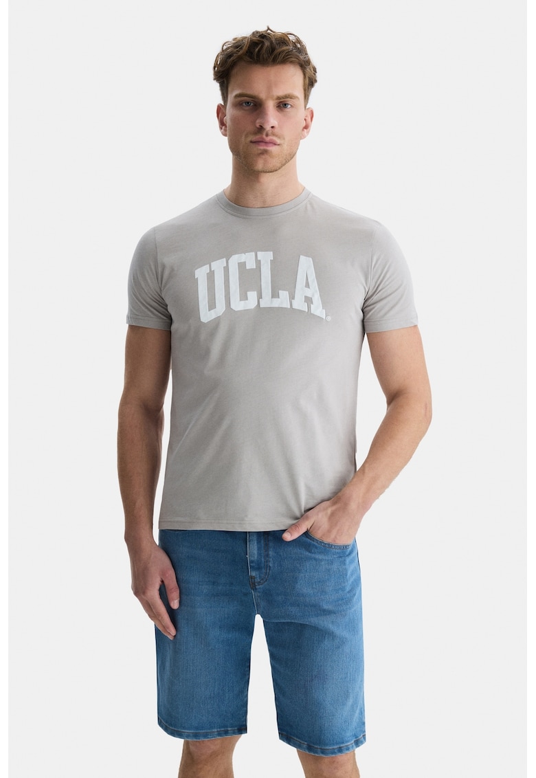 Тениска Culver с овално деколте и лого UCLA