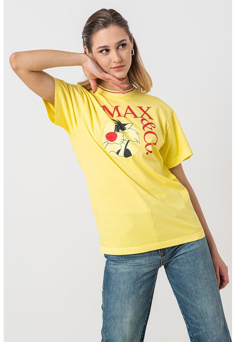 Тениска Izzy с щампа MaxCo