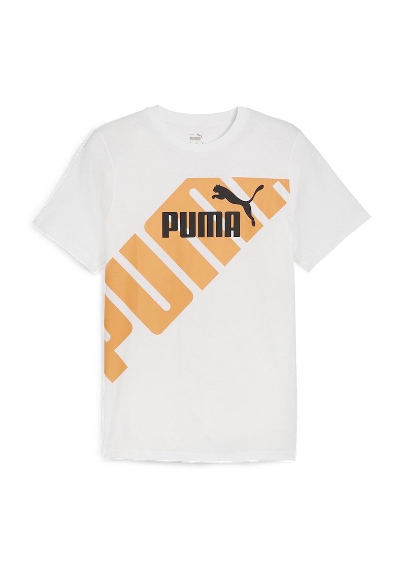 Тениска Power с лого и стандартна кройка Puma
