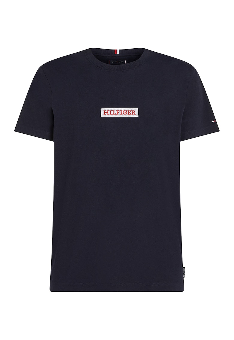 Тениска от органичен памук с лого Tommy Hilfiger