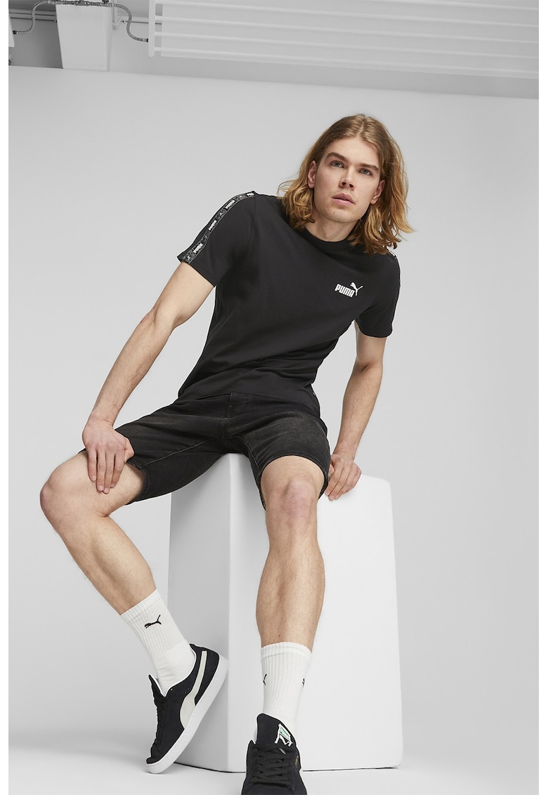 Тениска от памук Essential Tape Camo Puma
