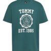 Тениска от памук с овално деколте и лого Tommy Jeans