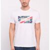 Тениска от памук с принт Lee Cooper