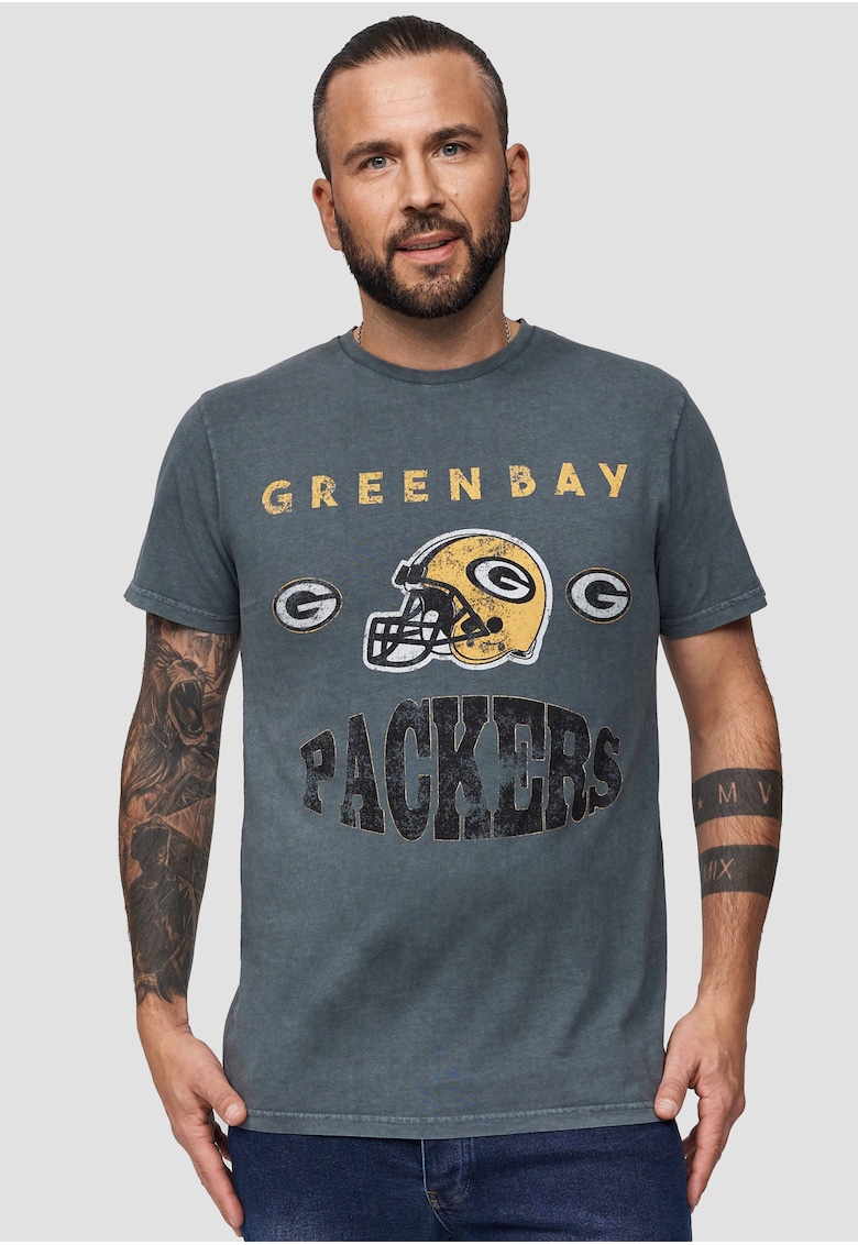 Тениска от памук с щампа NFL Green Bay Packers 3291 Recovered