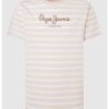Тениска с лого Pepe Jeans London