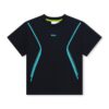 Тениска с овално деколте и лого BOSS Kidswear