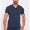Тениска с яка и лого Lee Cooper