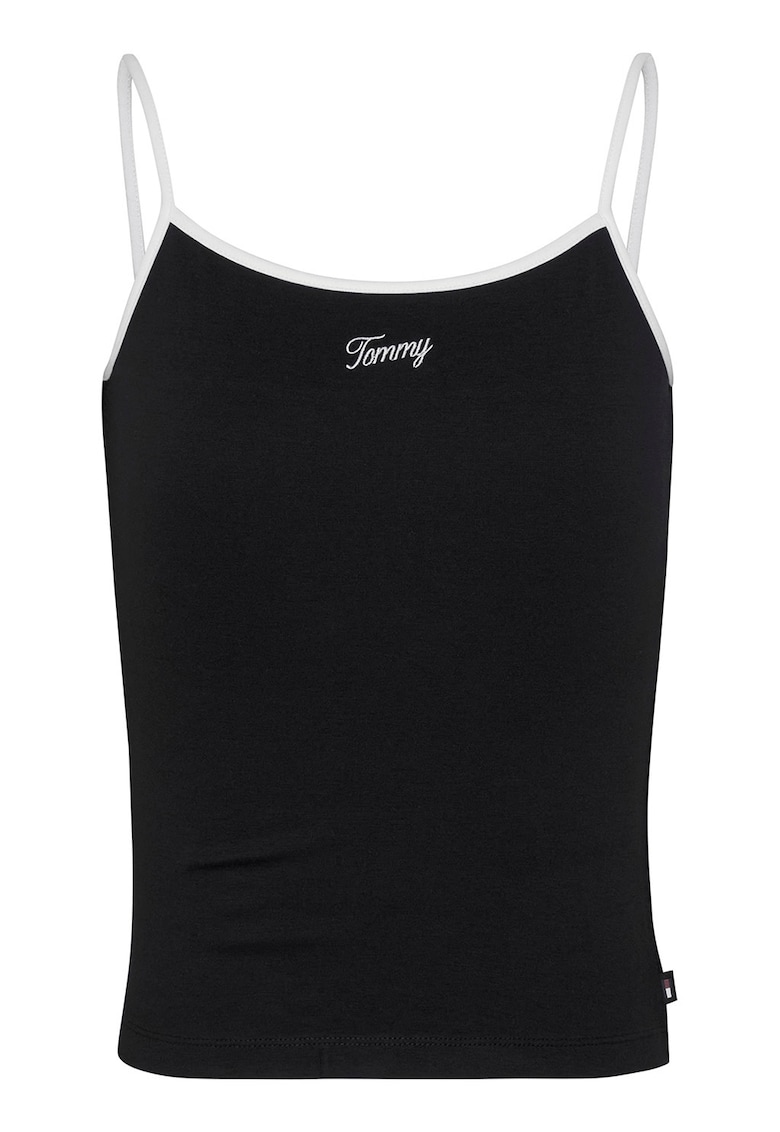 Топ слим с контрасти Tommy Jeans