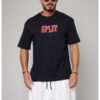 Уголемена тениска с щампа uFIT