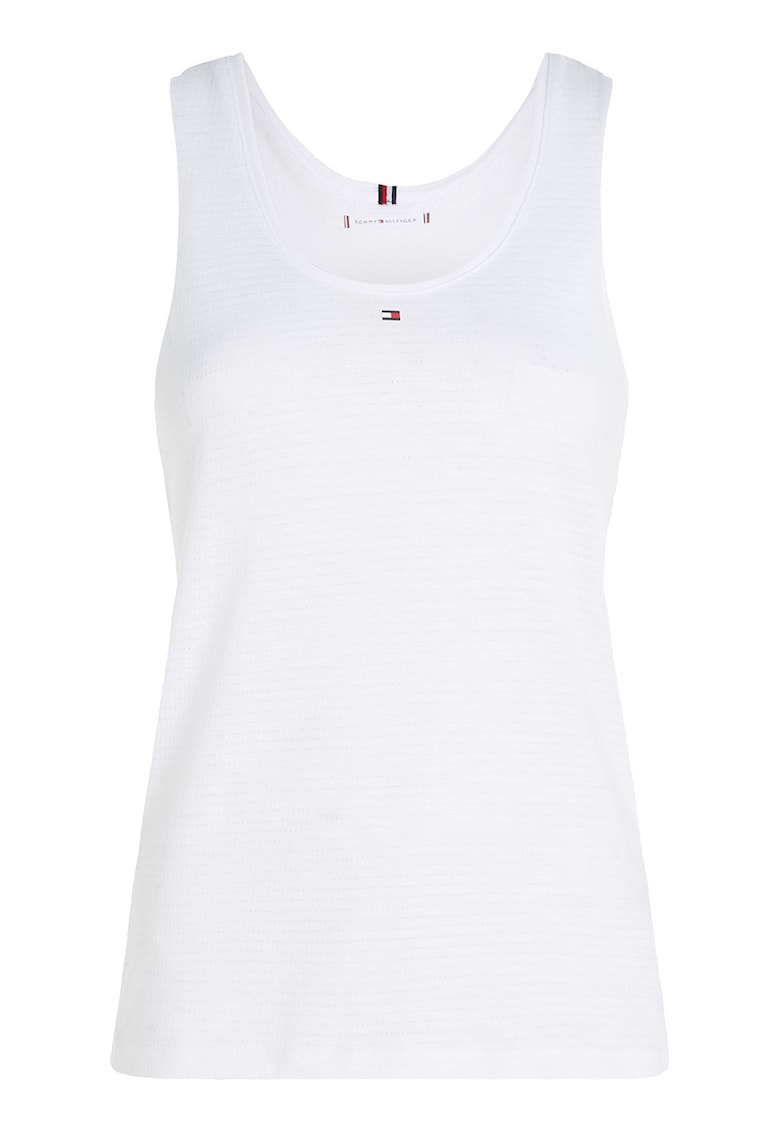 Фитнес топ с изрязан гръб Tommy Hilfiger