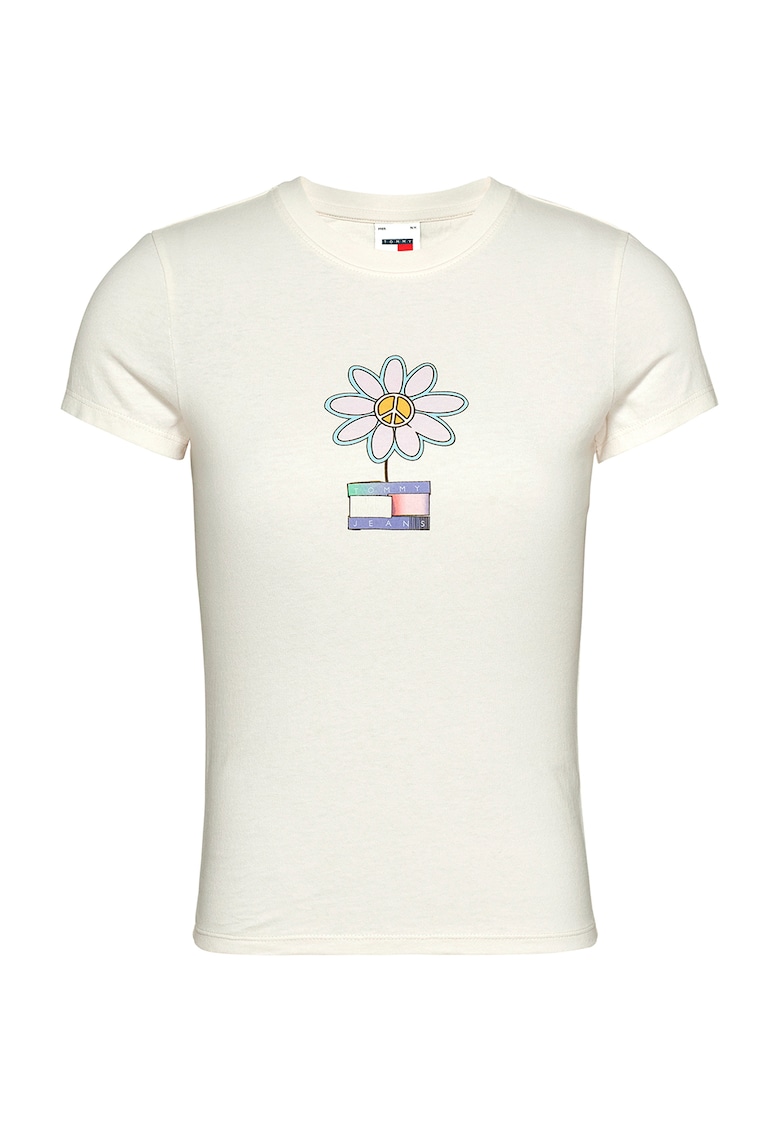 Флорална тениска Tommy Jeans