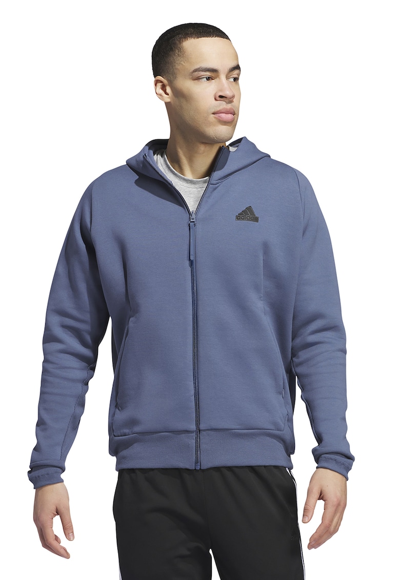 Худи Z.N.E с цип и реглан ръкави adidas Sportswear