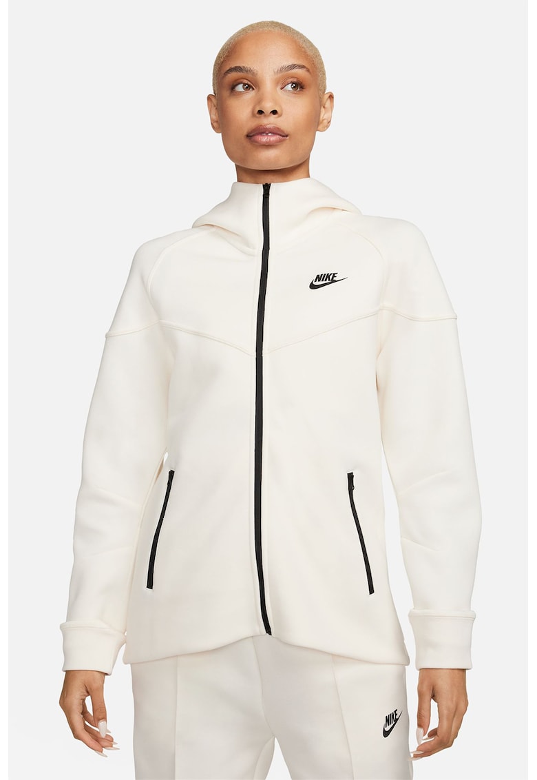 Худи с памук и цип Nike