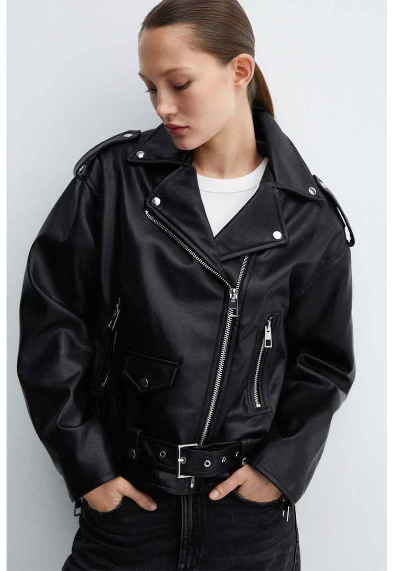 Яке Gift от еко кожа Mango