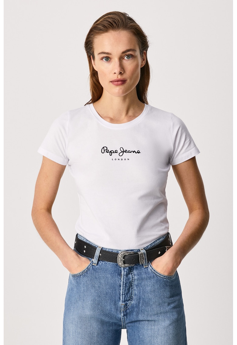 Слим тениска New Virginia Pepe Jeans London