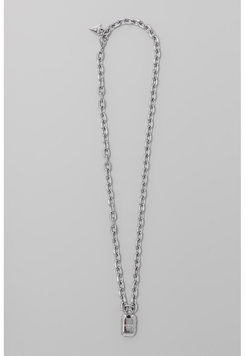 Колие от неръждаема стомана с лого GUESS