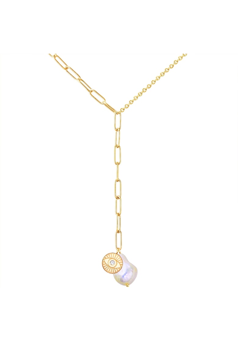 Колие с покритие от 14K злато Lulu  Jane