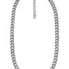 Колие тип верижка от неръждаема стомана Fossil