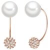 Обеци 22501 с 14K злато и перли Lulu  Jane