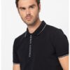 Тениска с яка с контрасти ARMANI EXCHANGE