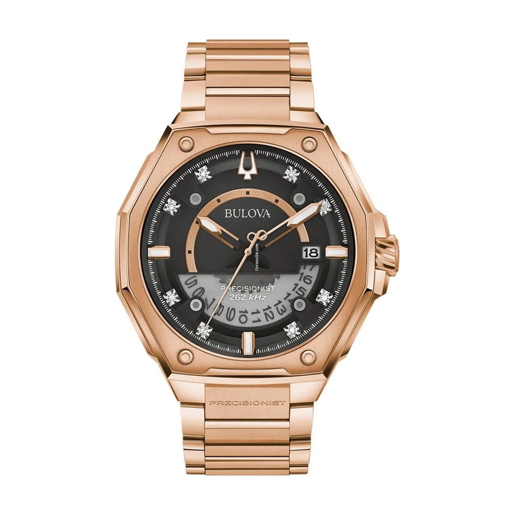 Оригинален Мъжки Часовник Bulova Precisionist 97D129
