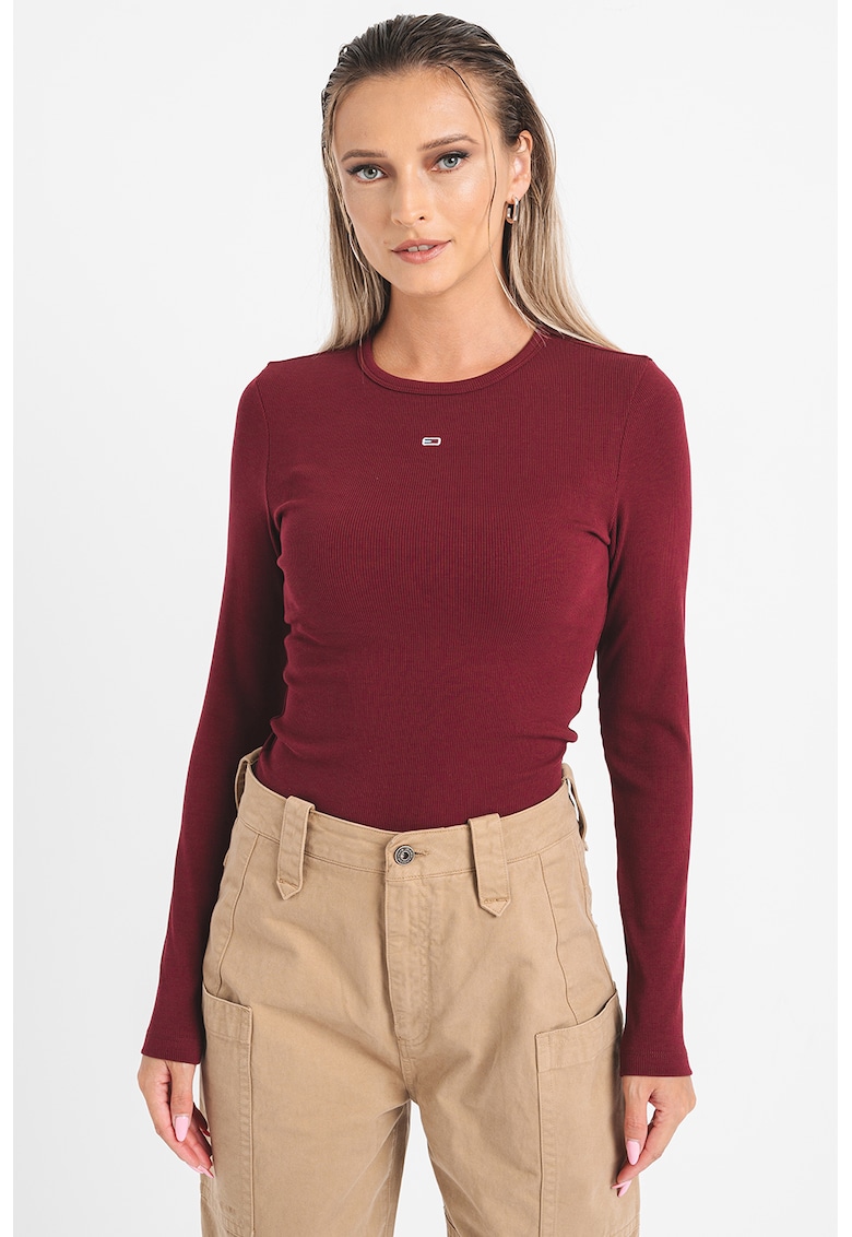 Блуза с бродирано лого Tommy Jeans