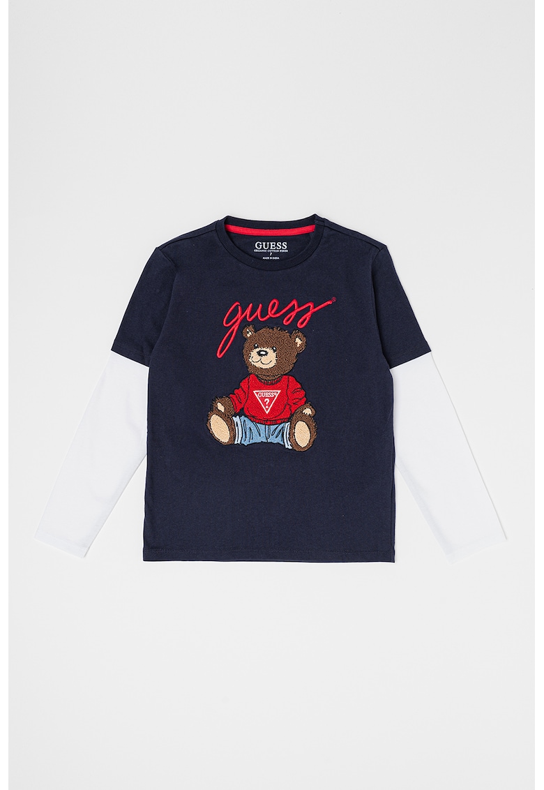 Блуза с дизайн 2в1 GUESS