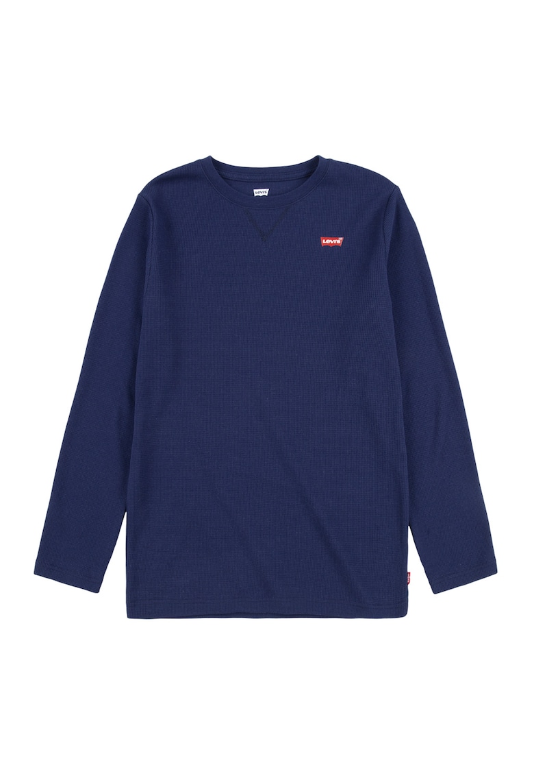 Блуза с памук с овално деколте Levis