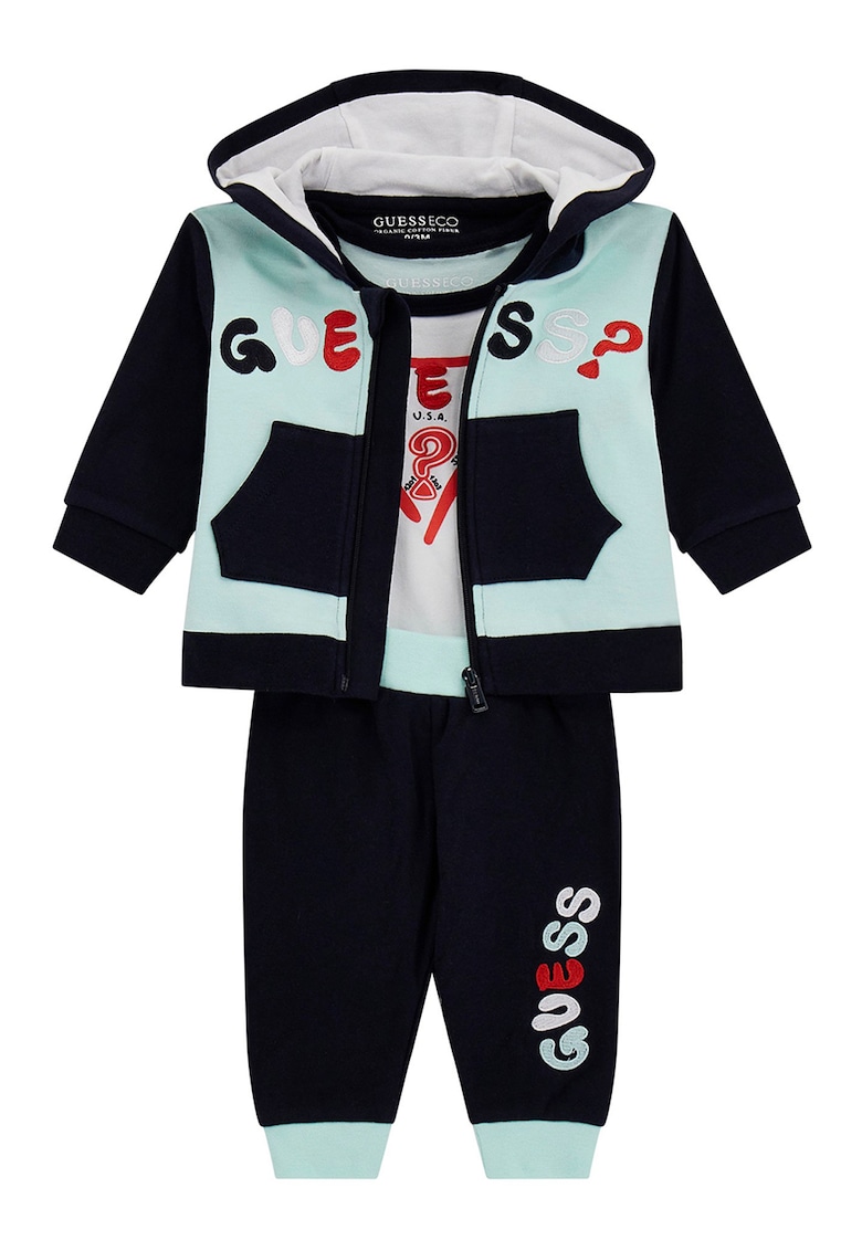 Боди с лого и спортен екип GUESS