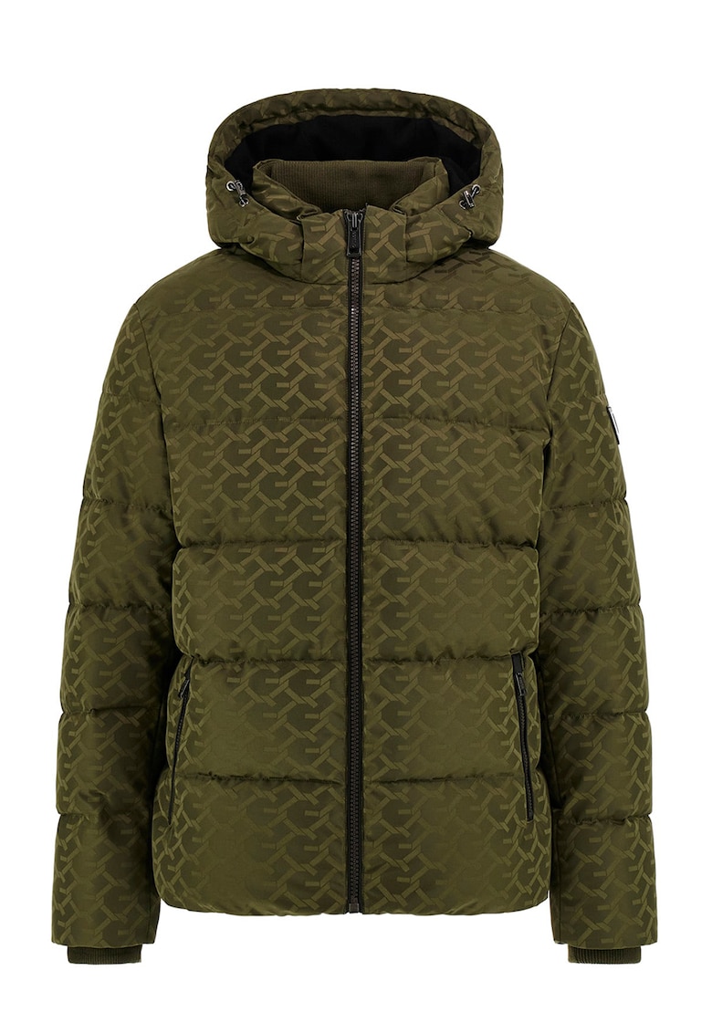 Ветроустойчиво и непромокаемо зимно яке с качулка GUESS