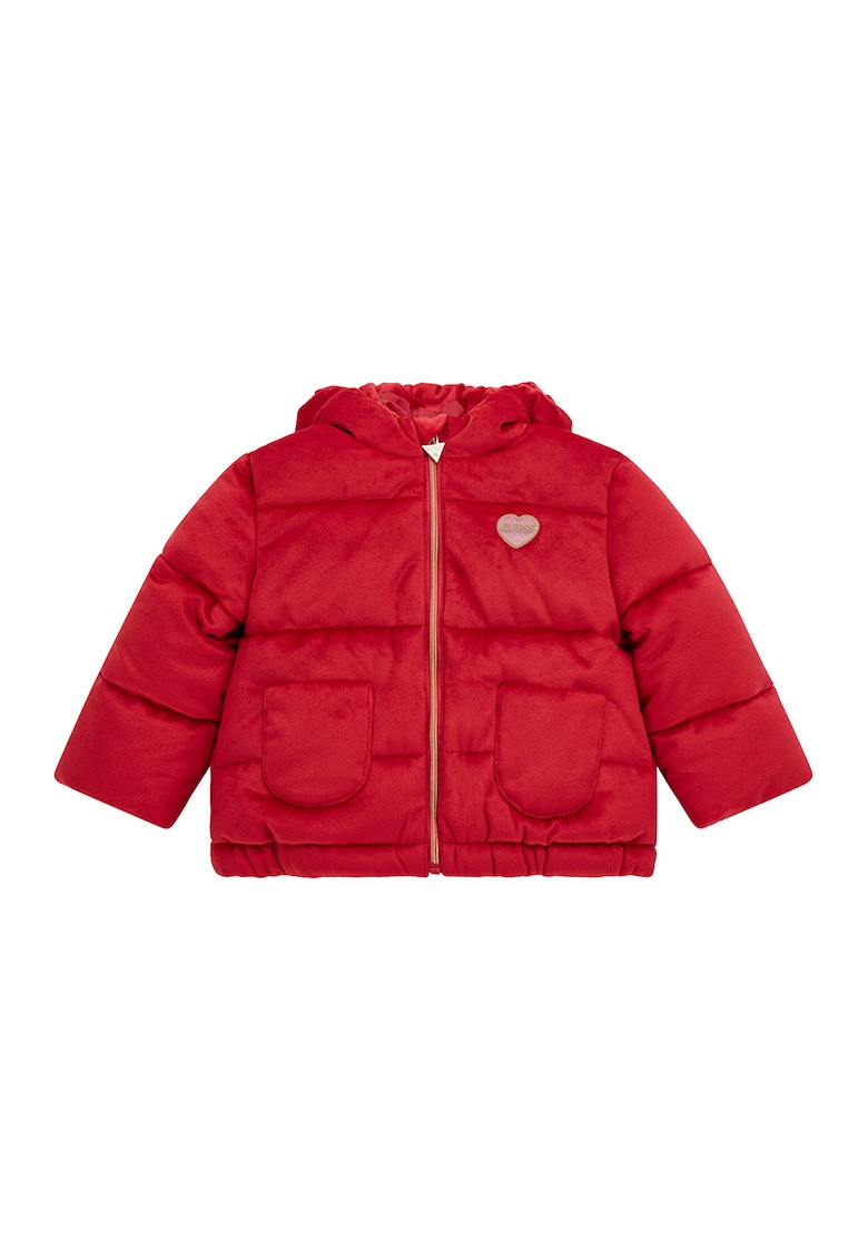 Капитонирано зимно яке с качулка GUESS