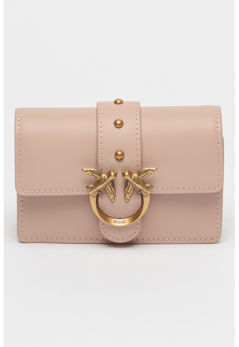 Кожена чанта Love One Micro с капаче Pinko