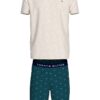 Къса пижама от органичен памук Tommy Hilfiger