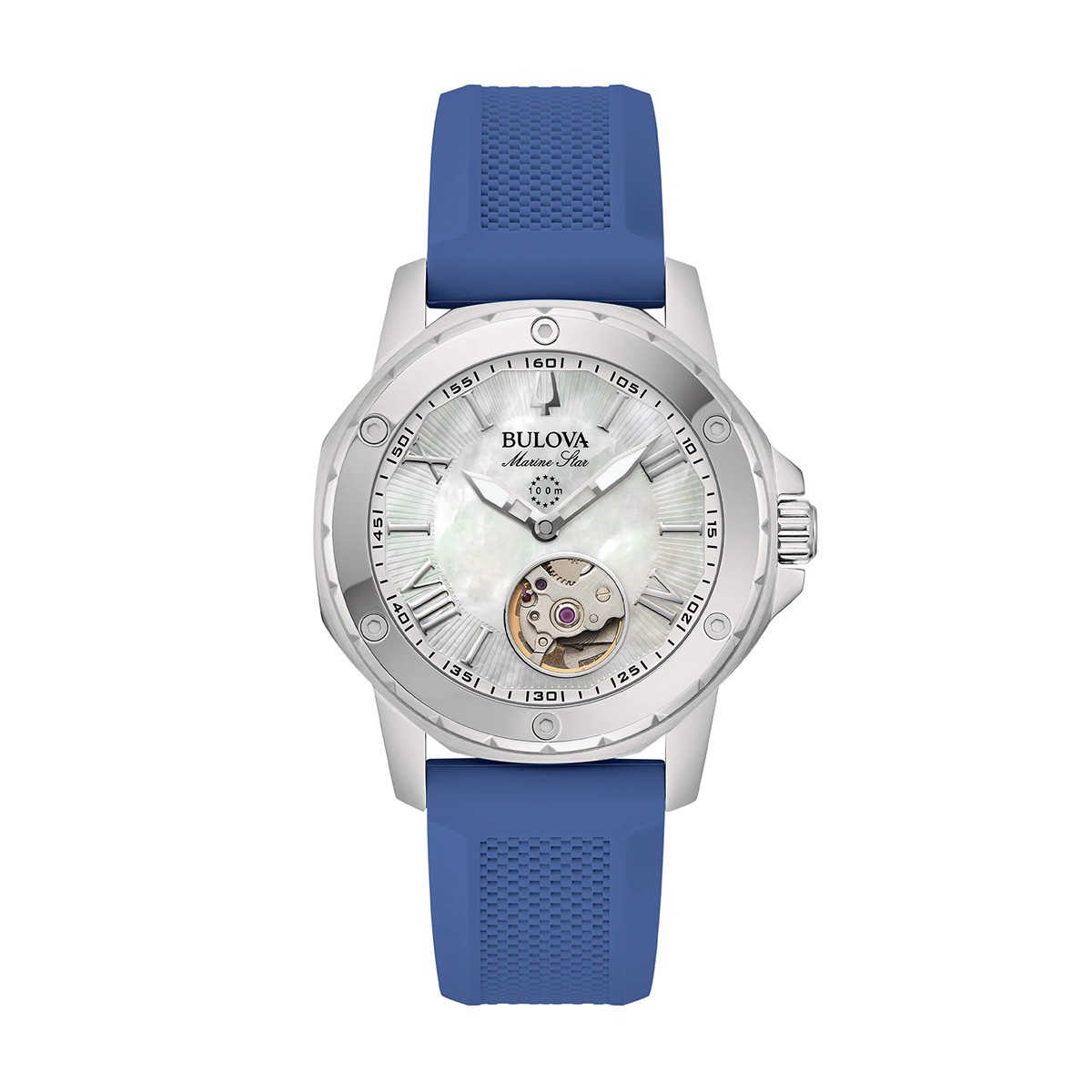 Оригинален Дамски Часовник Bulova Marine Star 96L324