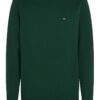 Памучен пуловер с овално деколте Tommy Hilfiger