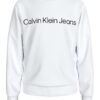 Памучен суитшърт с лого CALVIN KLEIN