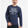 Памучен суитшърт с принт Jack Jones