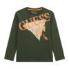 Памучна блуза с лого GUESS