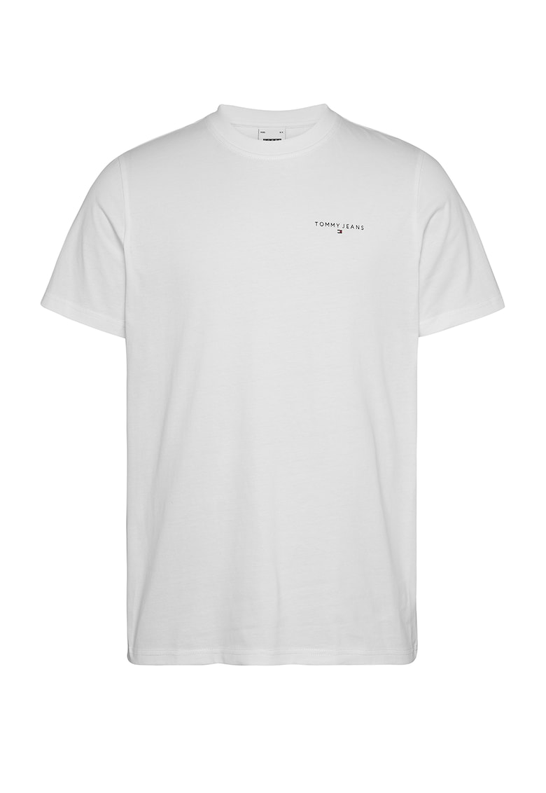 Памучна слим тениска Tommy Jeans