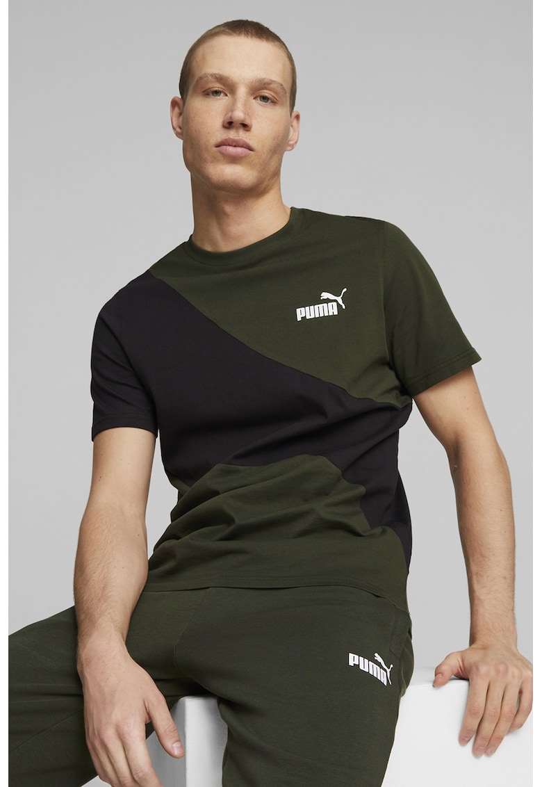 Памучна тениска Power с лого Puma