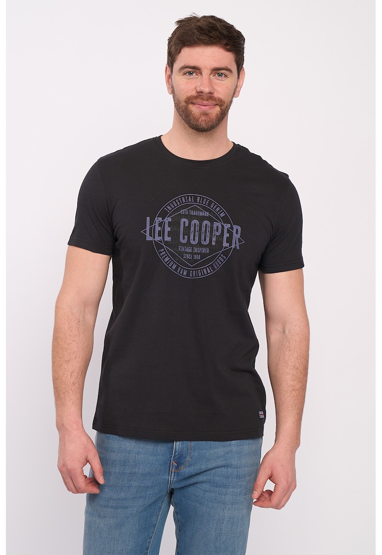 Памучна тениска с лого Lee Cooper
