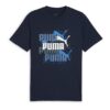 Памучна тениска с лого Puma