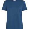 Памучна тениска с овално деколте Tommy Hilfiger