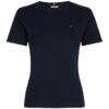 Памучна тениска с овално деколте Tommy Hilfiger