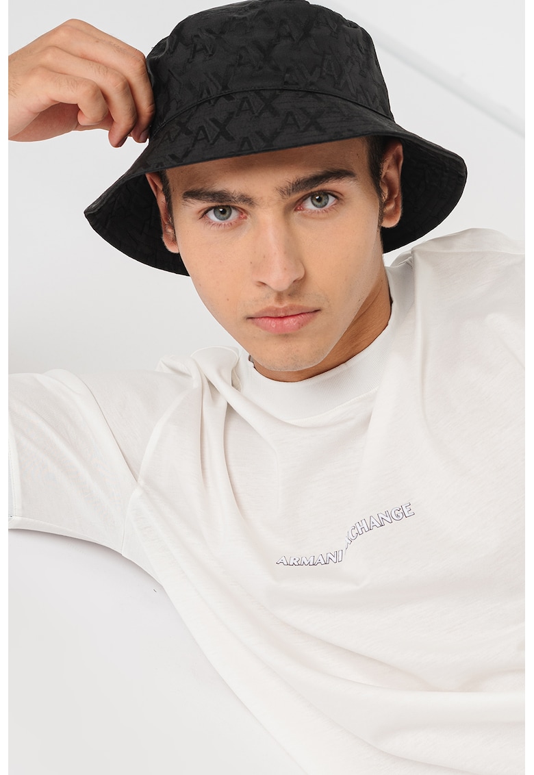 Памучна тениска с лого ARMANI EXCHANGE