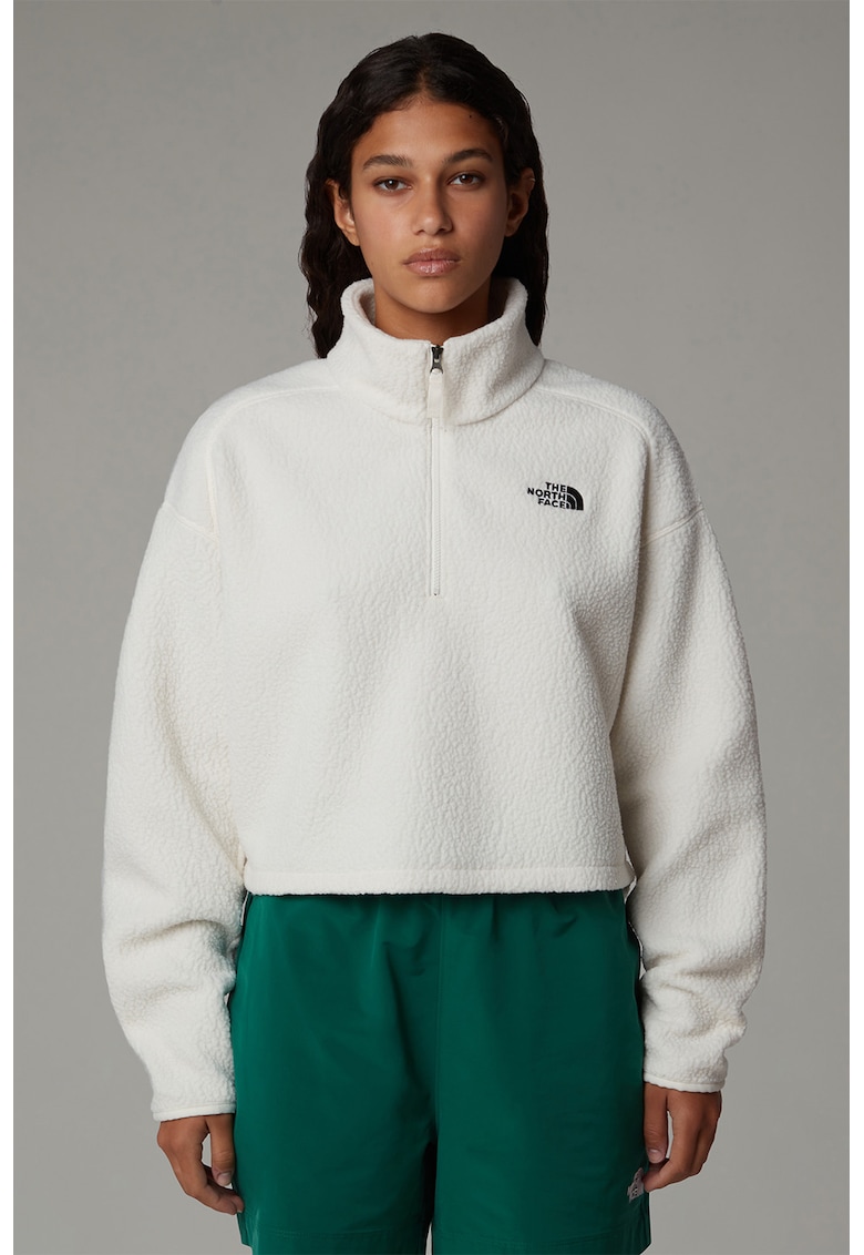 Поларен суитшърт с къс цип The North Face