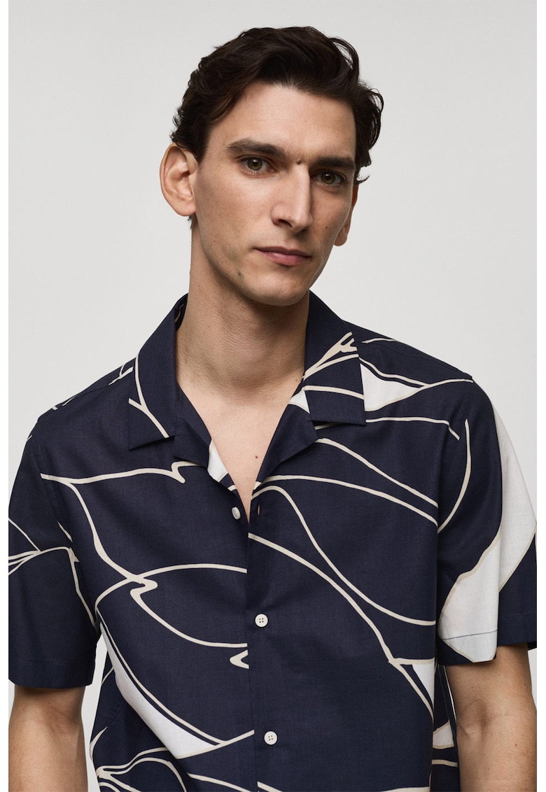 Риза Tropez с къси ръкави Mango